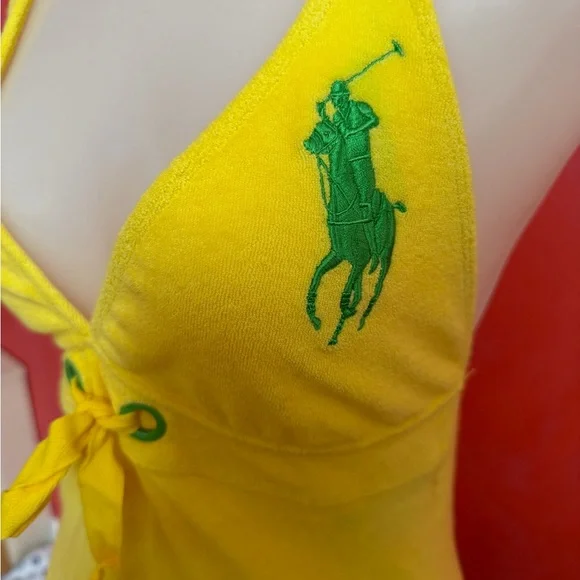 Polo by Ralph Lauren Yellow Mini Dress - Picture 3 of 5